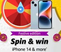 Festive edition spin and win 