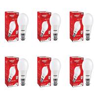 Eveready Base B22 5-Watt LED Bulb (White) - Pack of 6