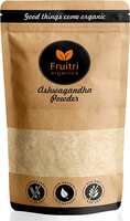 Fruitri Organic Ashwagandha root Powder, fight anxiety and stress (200 Grams), 1 Pcs