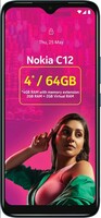 Nokia C12 Android 12 (Go Edition) Smartphone, All-Day Battery, 4GB RAM (2GB RAM + 2GB Virtual RAM) + 64GB Capacity | Charcoal