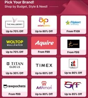 Wall paper and stickers upto 90% off