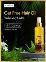 Kapiva- Get Free Bhringraj Hair Oil With Every Product (There is no minimum cart value)