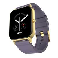 TAGG Verve Sense Smartwatch with 1.70'' Large Display, Real SPO2, and Real-Time Heart Rate Tracking, 7 Days Battery Backup, IPX67 Waterproof || Gold Lavender, Standard