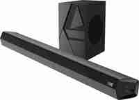New Launch | boAt Aavante Bar Thump with 200W RMS, 2.1 CH with Wired Subwoofer 200 W Bluetooth Soundbar (Carbon Black, 2.1 Channel)