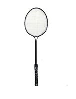 Spanco One Piece Badminton Racquet with Free Full Cover 