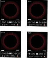 USHA CJ1600WPC 1600 Watt Induction cooktop pack of 4 Induction Cooktop 