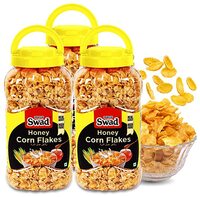 [Price Listing Error] Swad Honey Corn Flakes Cereal with Real Honey (Zero Cholesterol) 3 Jars, 900 g