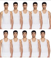 Rupa Jon Men's Cotton Vest (pack of 10) 