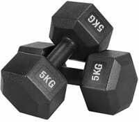 Dee Fit PVC Dumbbell SetPair Dumbbells (10 Kg)