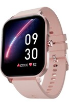 Fire-Boltt Epic with1.69" 2.5D Curved Glass,SPO2, Heart Rate tracking, Touchscreen Smartwatch  (Pink Strap, Free Size)