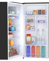 Haier 190 L 4 Star Single Door Refrigerator (HED-204DS-P, Dazzle Steel,2023 Model)