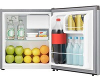 Hisense 46 L 2 Star Direct-Cool Single Door Mini Refrigerator (RR46D4SSN, Silver, 2022 Model)