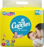 Cuddles - Super Pants Pant Style Diaper - M  (74 Pieces)