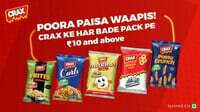 Paytm CRAX Offer – Get ₹10/20/25 Paytm Cash On ₹10/20/25 Packs