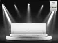 LG Super Convertible 5-in-1 Cooling 2023 Model 1 Ton 3 Star Split Dual Inverter 2 Way Swing, HD Filter with Anti-Virus Protection AC - White  (RS-Q12CNXE, Copper Condenser)