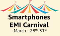 Smartphone. EMI carnival 28-31 mar