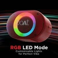boAt Stone 250 |5W Portable Wireless Speaker with RGB LED, 9 Hours of Playtime, IPX7 Water Resistant + ₹15 extra off by upi