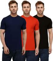 Men's Tshirts (Pack Of 3) Starts @319 Up to 75% Off 