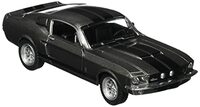 Kinsmart Scale 1/38 1967 Ford Shelby Mustang GT-500 Diecast Car - Grey
