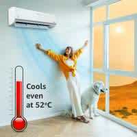 Whirlpool Convertible 4-in-1 Cooling 2023 Model 1 Ton 5 Star Split Inverter 6th Sense Technology AC - White  (Magicool 10T 5S INV CNV S3I1AD0 (SAl12B53MCD0), Copper Condenser)