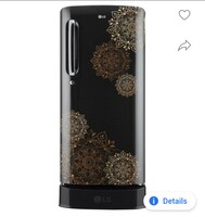 Lowest  |  LG 185 L Direct Cool Single Door 5 Star Refrigerator  with Smart Inverter Compressor, Fast Ice Making 