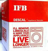 IFB Genuine HSR Descal 10x100gms Detergent Powder 1000 g 