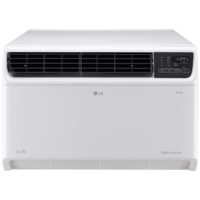 LG 4 in 1 Convertible 1.5 Ton 5 Star Dual Inverter Window AC with Smart Diagnosis System (2023 Model, Copper Condenser, RW-Q18WUZA.ANLG)