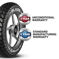 JK Tyre BLAZE BA23 90/90-12 Tubeless Scooter Tyre, Front & Rear