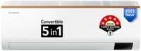 Samsung 1 Ton 5 Star Inverter Split AC (Copper, Convertible 5-in-1 Cooling Mode, Anti-bacterial Filter, 2023 Model AR12CY5ZAGD White)