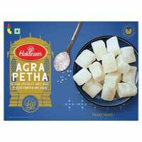 Haldiram's Dry Agra Petha, 350g/400g (Weight May Vary), Indian Sweets Diwali Gift Pack