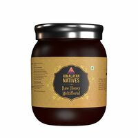(350g) Himalayan Natives Multifloral Raw Honey 350g | 100% Pure and Natural | Unprocessed | Highly Nutritious | Rich in Antioxidants | No Artificial Color & Sugar