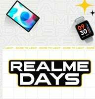 Realme days (1st to 3rd April) - Lowest price deals on mobiles