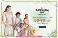 Ajio Mania sale Starts 7th Apil - 60% - 90% off + Extra 30% off | Spin the wheel and scratch card offers | 5% off on prepaid 