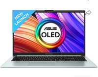 ASUS Vivobook Go 15 OLED (2023) Ryzen 5 Quad Core 7520U - (8 GB/512 GB SSD/Windows 11 Home) E1504FA-LK523WS Thin and Light Laptop 