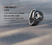 Sale on 6th April 12pm | Fire-boltt Collide Smartwatch [For First 60 Minutes Of Sale]