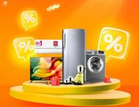 Grand Home Appliances Sale - Upto 75% Off on TVs & Appliances + 10% Off With DBS/ICICI Bank Card (5th - 8th April)