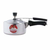 Wonderchef Inner Lid Aluminium Ultima Pressure Cooker, 2 litres, Silver