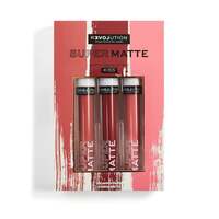 Makeup Revolution Lipstick Set Multi (Matte) Intensely Pigmented