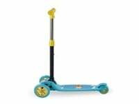 Lifelong LLKS01 Kick Scooter with Adjustable Height|Foldable Scooter|Skate Scooter for Kids with PVC Wheel|Age Upto 3+ Years- Max User weight-50 kg, Blue & Yellow, 6 Months Manufacturer's Warranty. Apply coupon 