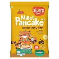 Slurpp Farm Millet Pancake Mix Banana Choco-Chip @Re 1

