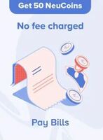 Get 50 NeuCoins on Recharges & Bill Pay Min Value Rs.100 