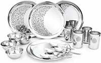 Extra 20% Coupon Off on Shri & Sam Stainless Steel Delight Dinner Sets
