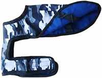 DOGISTA PET PRODUCTS Dog Coat Army Size 26, Extra Large