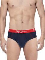 Pepe Jeans Innerwear Mens Solid Brief [Pack Of 2] at Rs 199
