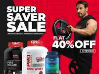 GNC Sale - Flat 40% Off Sitewide
