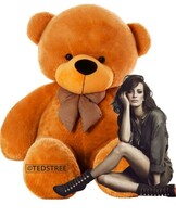 TEDSTREE 2 Feet 60Cm Skin Friendly Ultra Soft Teddy Bear for Kids Perfect Present for Birthday, Babies, Girls, Boy, Girlfriend -(Darkbrown -2 Feet/60cm)