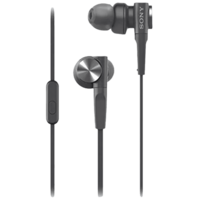 SONY MDR-XB55AP/BQIN Wired Earphone with Mic (In Ear, Black)