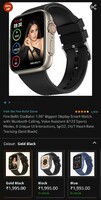 Fire-Boltt Gladiator 1.96" Biggest Display Smart Watch with Bluetooth Calling, Voice Assistant &123 Sports Modes,