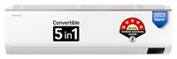 Samsung 1.5 Ton 5 Star Inverter Split AC (Copper, Convertible 5-in-1 Cooling Mode, Anti-Bacteria, 2023 Model AR18CYNZABE White)