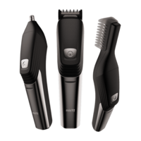  boAt Misfit T200 3-in-1 Grooming Kit for Men |  Titanium Blades, 120 min Runtime with 5 Length Settings, USB Charging